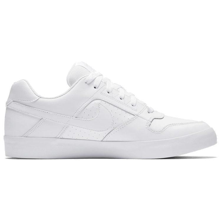 Nike SB Delta Force Vulc Low top Skateboard Shoes Men's Pure White 942237-112