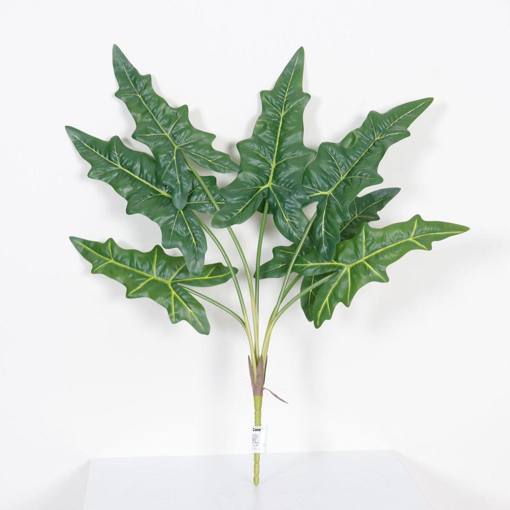 Nordic 7-Leaf Artificial Plant Decor Bundle for Indoor Living Room