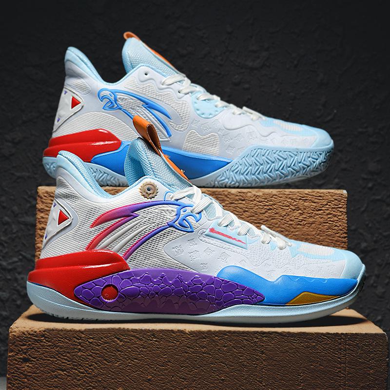 Cross-border Sound Crazy Tide 5 Mid-top Basketball Shoes for Men and Teens