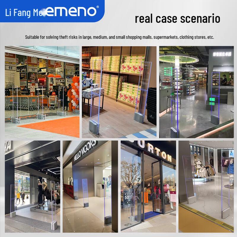 Narrow-Edge Anti-theft Security Scanner for Stores