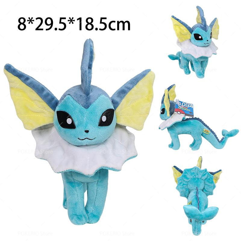 New Original Pokemon Plush Big Eyes Series Sprigatito Vaporeon Pawmi Clodsire Wattrel Soft Stuffed Animal Anime Peripheral Gifts Cuddly Fluffy