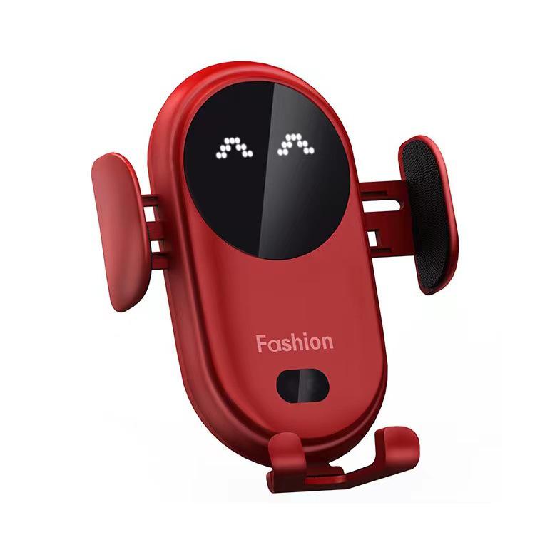 Smart Clip Infrared Sensing Car Wireless Charger & Phone Holder with Fast Charging