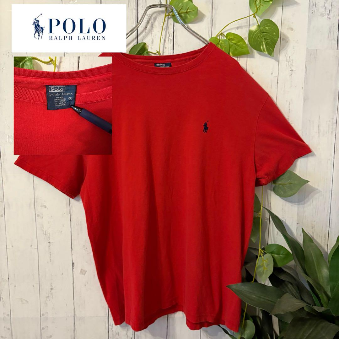 

[USED] Popular 90s POLO Ralph Lauren short-sleeved T-shirt with embroidered small pony logo