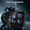 5" Motorcycle Navigation GPS Wireless Carplay&Android Auto Moto Monitor IPX67 Waterproof Display Dual Bluetooth