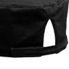 Chef Hat Adjustable Size Top Vent Breathable Cotton Polyester Fiber Black Chef Cap for Restaurant