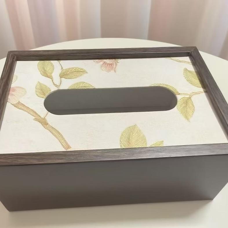 High-End Creative Tissue Box Luxury Paper Holder for Living Room Dining Room Hotel Office
