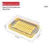 Wutuo Rectangular Cheese & Butter Box with Lid and Knife/Fork