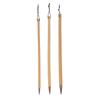 3Pcs Chinese Calligraphy Brush Set Bamboo Handle Wolf Hair Ink Painting Brushes for Calligraphy Drawing Japanese Watercolor Art