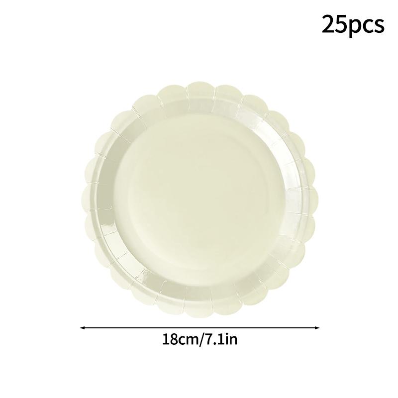 Birthday Party Tableware Set Pink Purple Disposable Paper Plates Napkins Cups Party Decor Wedding Baby Shower Party Supplies