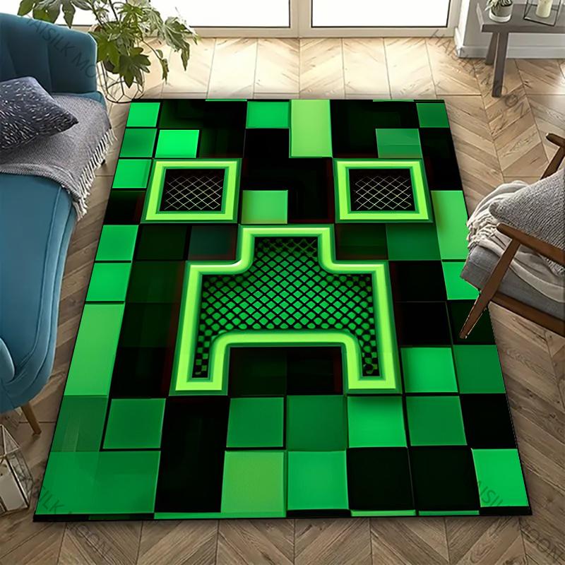 3D Pixelpatroon Thema Tapijten Vloerkleden voor Woonkamers Slaapkamer Entree Decoratie Matten, Speelmatten voor Kinderen Antislip Matten Levering Volgende Dag