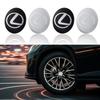56/60MM 4ks Krytky středových kol automobilu Kryt loga Znak Samolepky Pro GC UX NX LX RX GX CT200h F sport ES LS IS GS LC RC