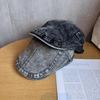 Retro Color Solid Toned Cotton Twill Cap Sunshade Casual Artistic Travel Hats