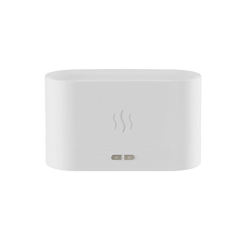 USB Aroma Diffuser with Seven-Color Light & Flame Simulation for Home