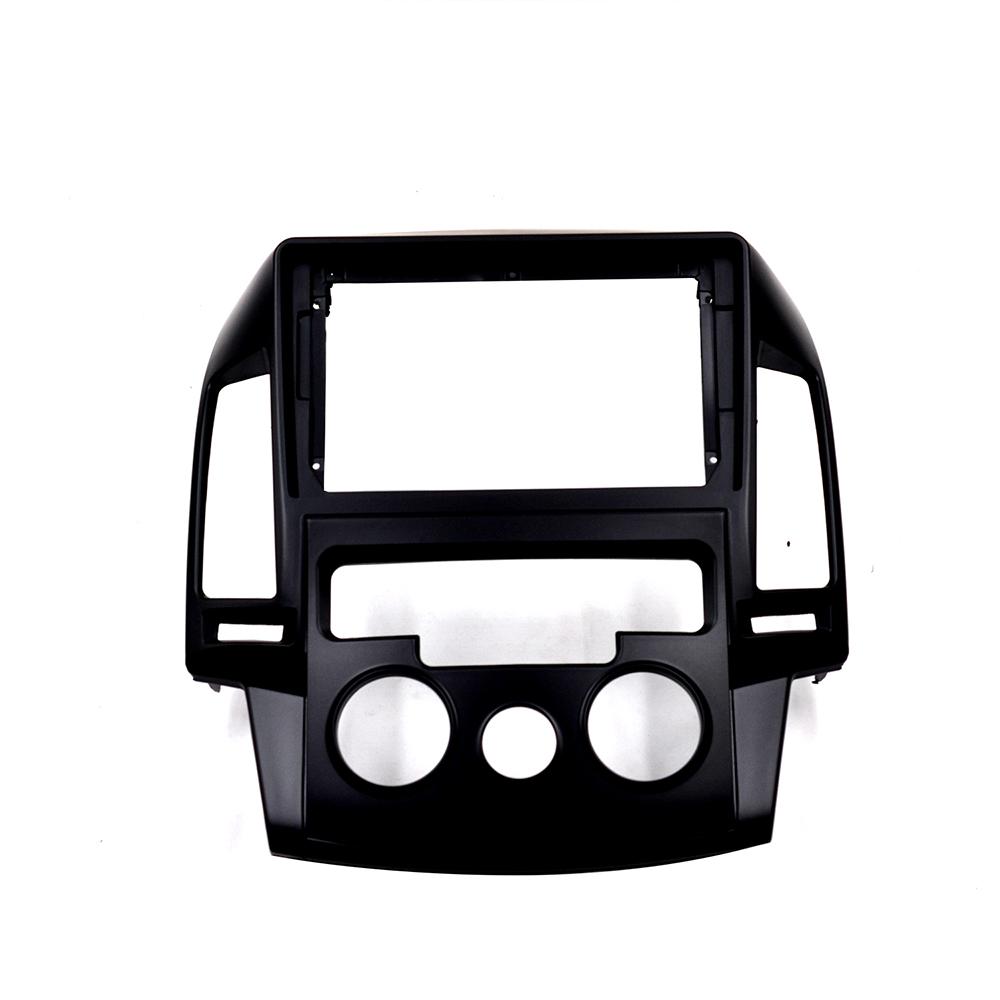 Car Fascia For HYUNDAI i30 2008 2009 2010 2011 AT/MT AC Double Din Car dvd Frame 9 Inch Audio Fitting Adaptor Panel Dashboard