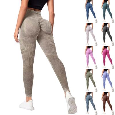 Kadın Modası Düz Renk Yoga Pantolonu Yüksek Bel Dar Eşofman Altı Fitness Pantolonu