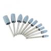 10Pcs Wheel Head Electric Grinding Stone Wheel Blue Mini Drill Rotary Tools Durable Polishing Head