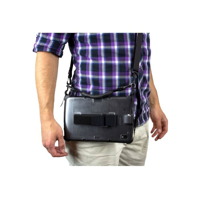 Étui robuste - GAMBER JOHNSON - FM-SNP-ET4X8-HSTP - Sangle ajustable - Noir