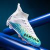 TF/FG Lightweight Ankle Football Boots Men's Football Shoes Outdoor Anti Slip Grass Professional Training Tournament Sports Shoe