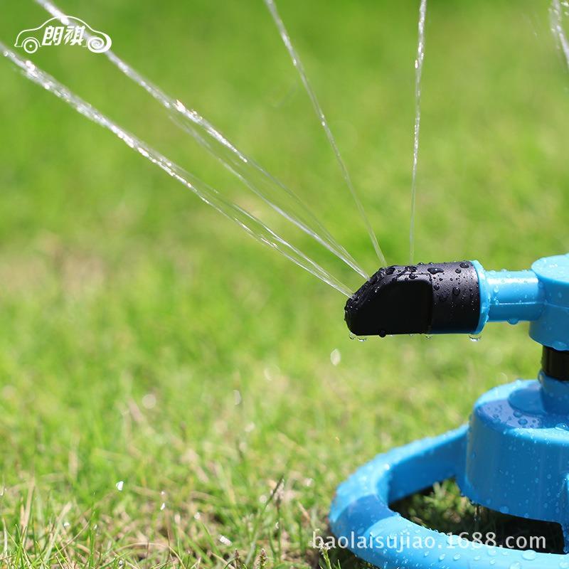 360° Garden Sprinkler Lawn Irrigation Hose Watering Soaker Water Spray Grass