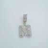 European Rock Candy Necklace: 26-Letter Pendant, Hip Hop Fashion Jewelry Accessories