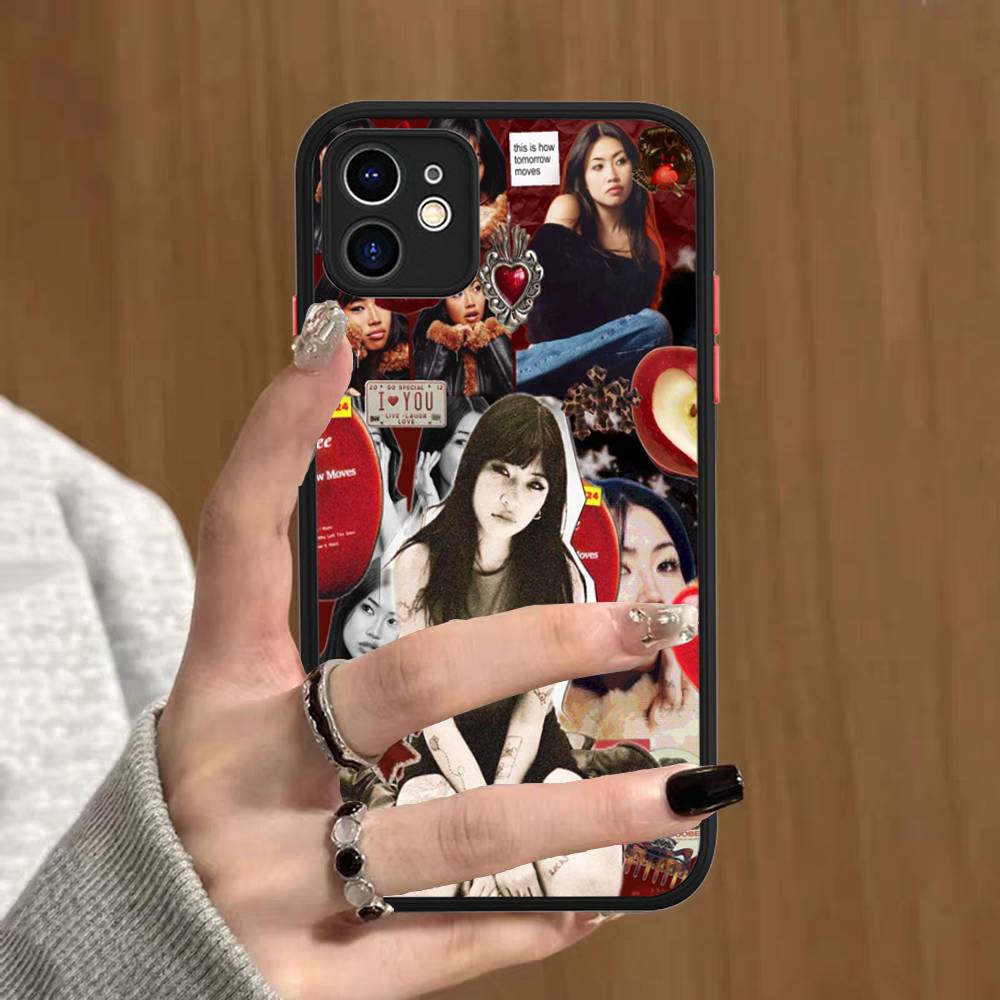 Singer B-Beabadoobee For IPhone 16 15 13 12 14 11 Pro Max X XS MAX Color Case Matte Silicone Phone Cover