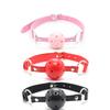 SM Slave Mouth Gags  Mouth Restraint Silicone Balls Couple Erotic Games Sex Toys Adjustable Sexy Adult Female Mouth Balls