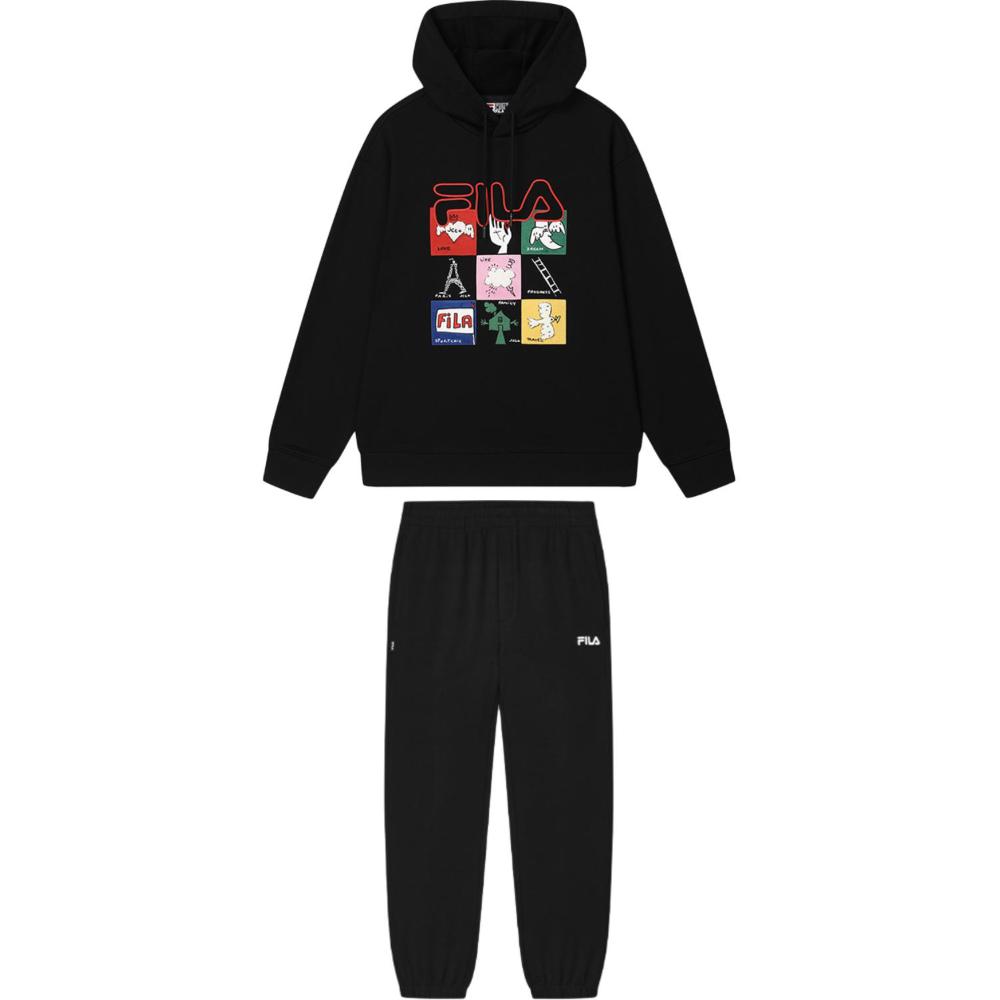 

Новая повседневная спортивная одежда FILA ORIGINALE для мужчин F51U519204F+F51M449601F XL