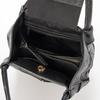 Cowhide Patchwork Flap Tote S BK [Peakspeak] 30-00-00005 Women's
