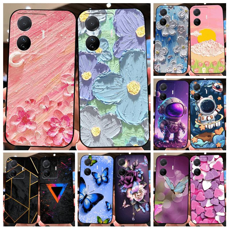 Für iQOO Z6 Pro 5G Hülle Z6 Niedliche Cartoon Silikon Weiche TPU Handyhülle Für Vivo iQOO Z6 Lite Z6x Stoßfest Hülle Bumper Fundas