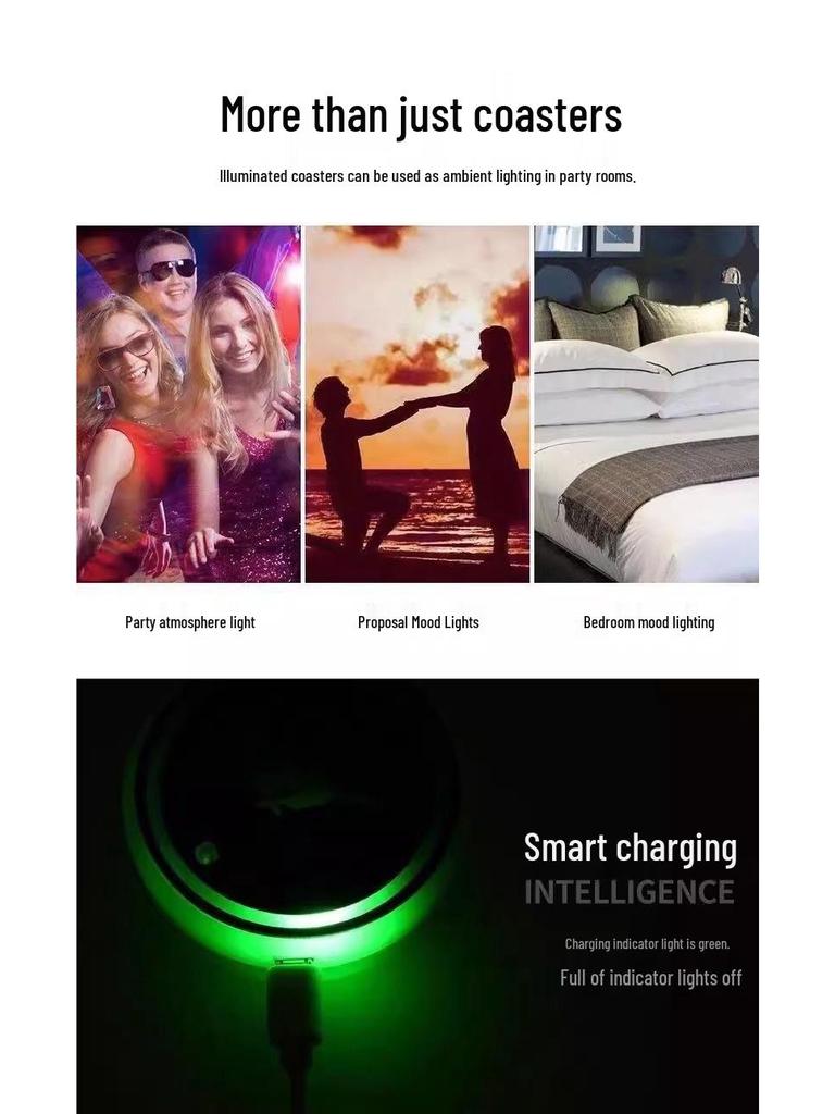 LED Ambiente Getränkehalterbeleuchtung, Siebenfarbige Optionen für das Honda Interieur