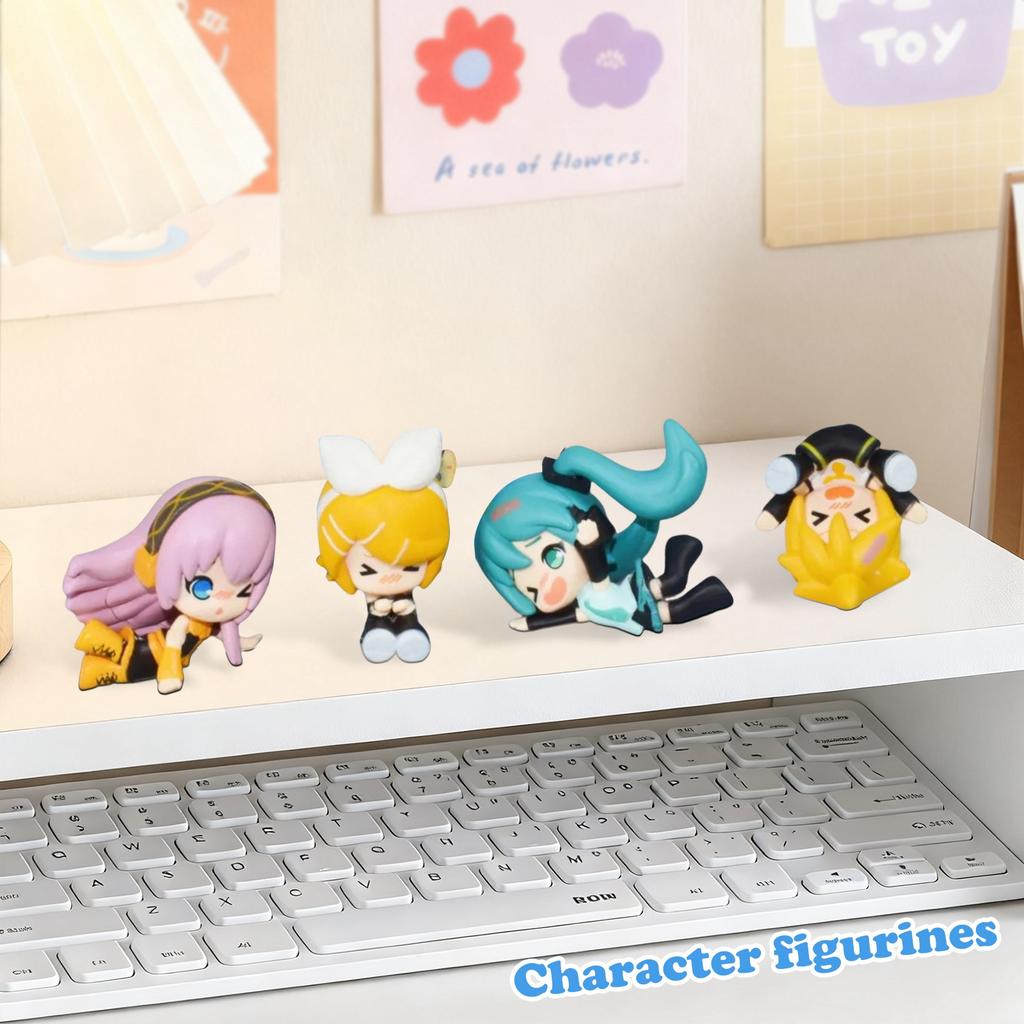 Surrounding Collection Anime Figurine Display Cute Desktop Ornaments