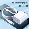Certified PD 20W/30W Charger & Data Cable for Apple 17/16/15/14 - Fast Charging Set