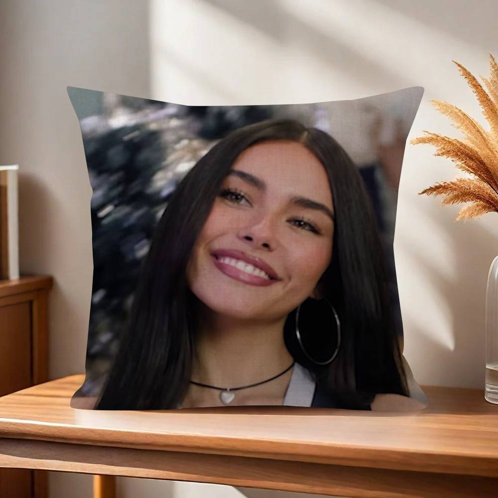 Singer Madison Beer Office Cushion Pillowcase Car Cushion CoverXCM Lumbar Pillowcase Sofa Pillowcover