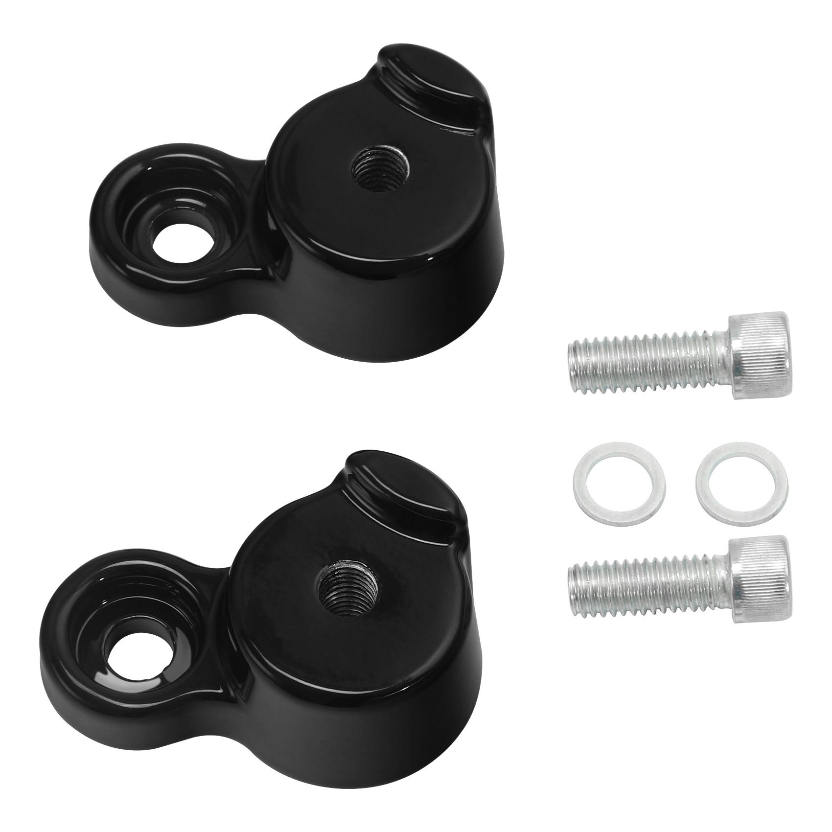 Passenger Footpeg Mounting Kit For Harley FXDR 114 FXDRS 2019-2023 Motorcycle чёрный