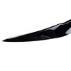 2Pcs/set Headlight Cover Eyelid Gloss Black Eyebrow For 2015-2018 F20 F21 1-Series 116i 118i 120i 125i 128i Hatchback
