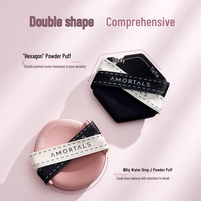 AMORTALS Trocken- & Nass-Make-up-Schwamm-Set