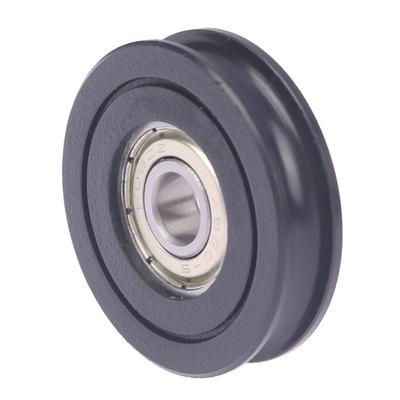 Pom 8X40X10Mm U Type Groove Ball Bearing Wheel Pulley Roller Delrin Wheel