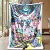 Soft Flannel Blanket Lightweight Cozy Bedroom Living Room CoverArcane