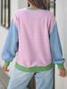 2026 Autumn/Winter Women's Round Neck Striped Long Sleeve Loose T-shirt