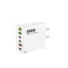 200W Multi-Port Charger - 3 USB & 3 PD Ports, Six-in-One Fast Charging for Phones (5V 2.4A), EU/US/UK Compatible