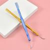 Professional Metal Eyebrow Comb Eyelash Perm Lifting Separating Lash Tool 2-in-1 Eyelash Assistance Tool Cosmetic