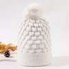 Big Head Size Warm Knit Hat Autumn Winter Fashion Casual Ear Protection Hat