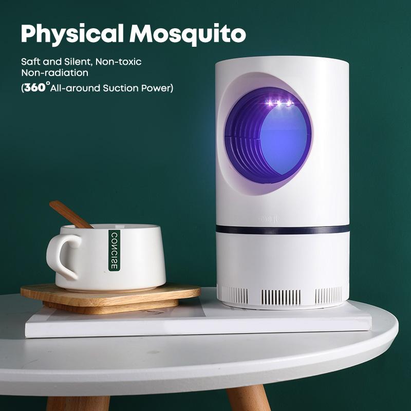USB LED UV Mosquito Lamp Indoor Insect Proof Light Outdoor Pest Control Lamp Inhalation Mosquito Killer Phototactile Sensing