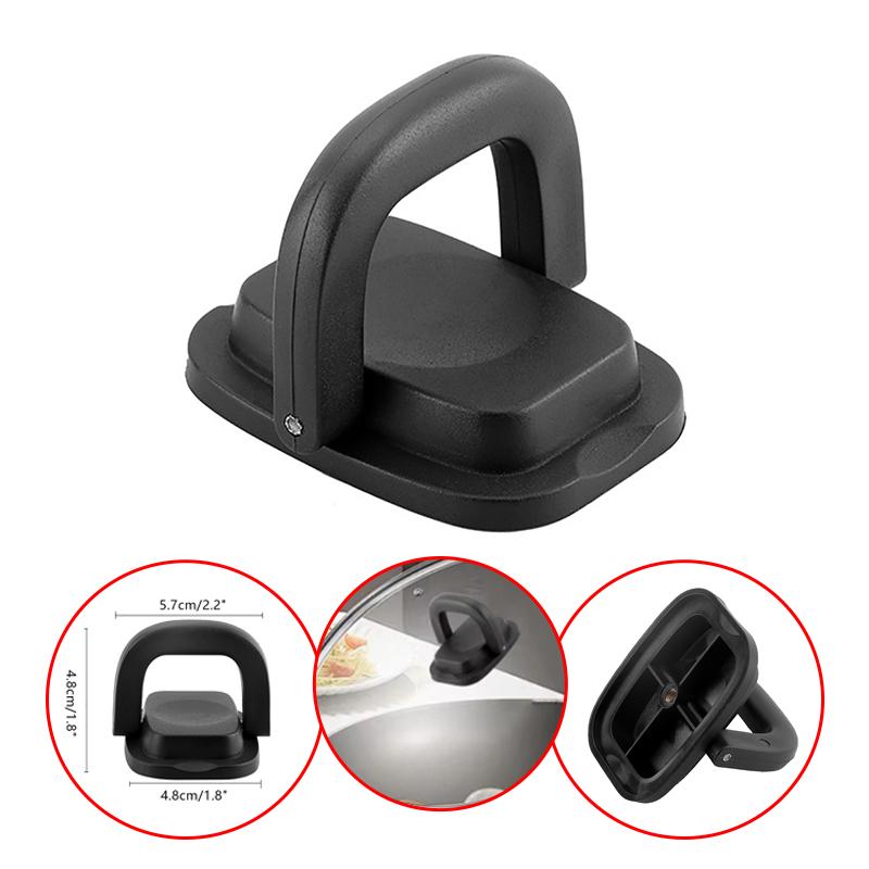 1Pcs Pot Lid Knob Handle Cooking Pots Lids Knob Handles Anti Scalding Pot Glass Lid Steel Lids Replacement Kitchen Accessories