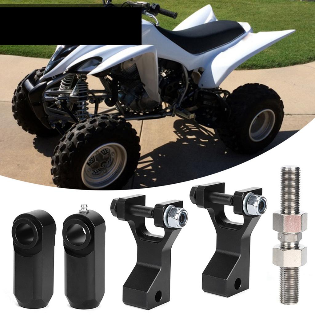 Verstellbares Tieferlegungs-Links-Kit Passend für Yamaha Raptor 350 350R 660 660R 700 700RSchwarz