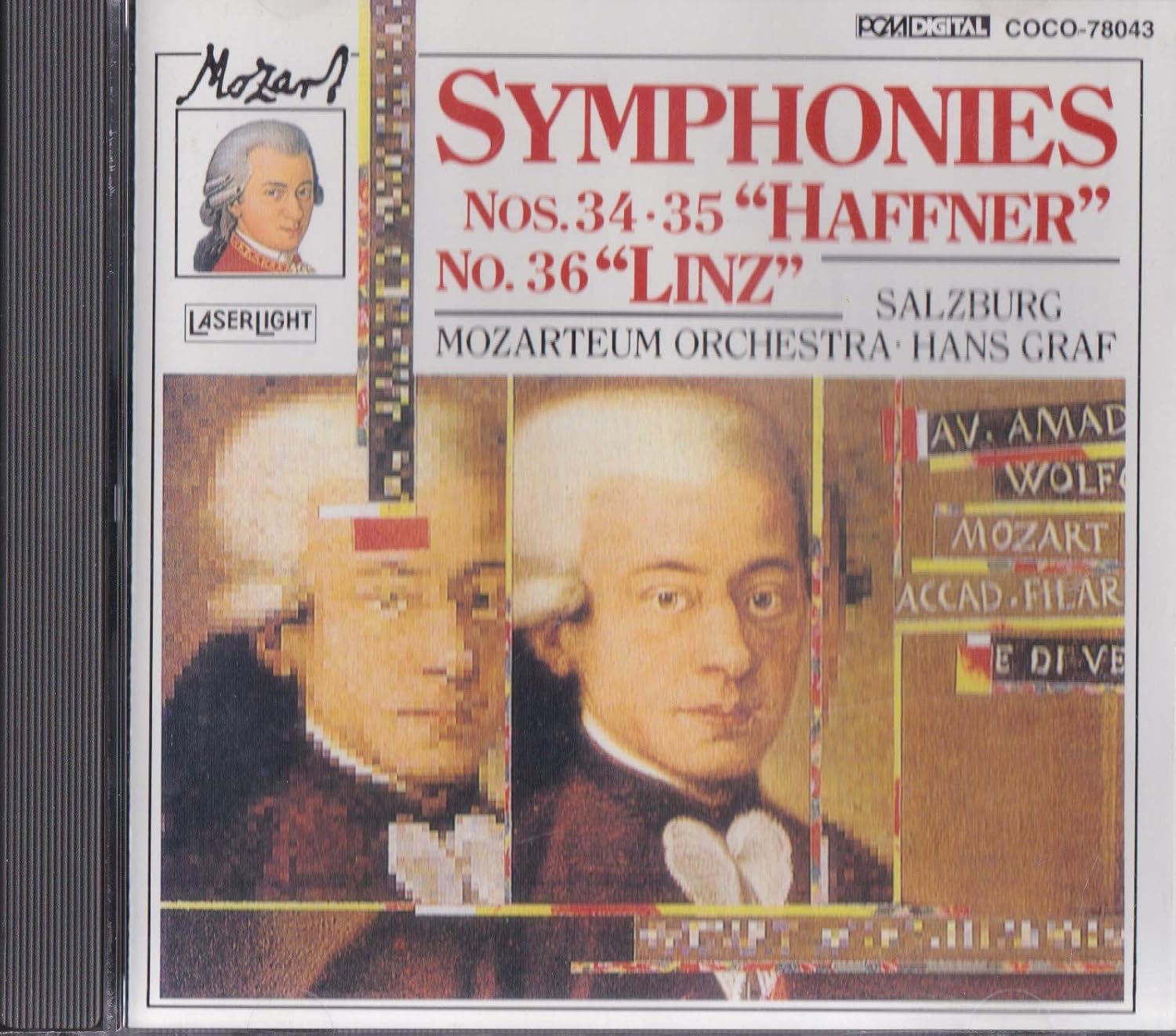 

CD SALZBURG MOZARTEUM ORCHESTRA, MOZAR - Mozart: Symphony No. 35 COCO78043 Japan ObiClassical Used
