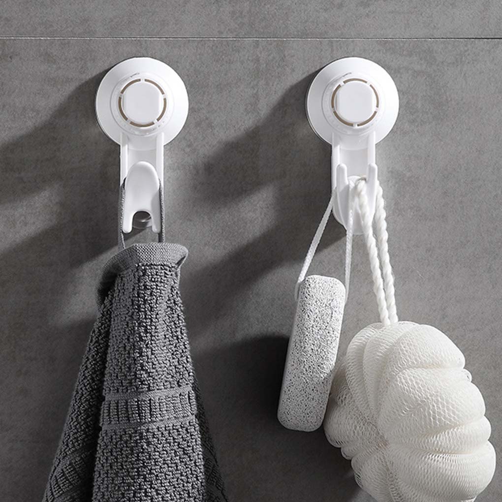 RecabLeght Suction Cup Coat Hook Adjustable Dual Use Wall Bathroom Hook For Home Kitchen Rack Hanger Clothe Towel Hanging Holder