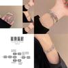 Modern Sweet Cool Star Tassel Bracelet For Women Alloy Layered Jewelry 2024
