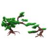 Artificial Bonsai Pine Tree Aquarium Plastic Bonsai Ornament Fish Tank Artificial Pine Tree Plant Decor Aquarium Ornament Decor