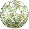 1pc Dinosaur Adventure Scene Theme Soccer Ball Football, Size 5, Lightweight PVC, Outdoor Training Soccer Ball,Gift C6581